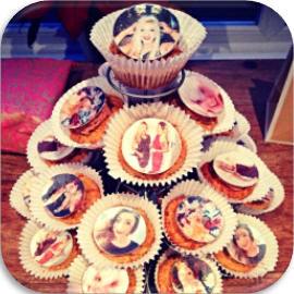 all personalised photo logo edible cake toppers
